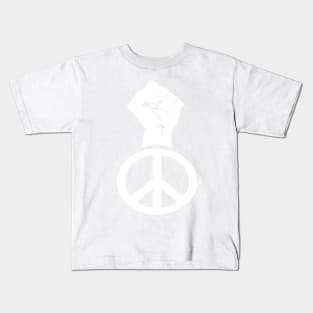 POWER TO THE PEOPLE (PEACE)-2 Kids T-Shirt